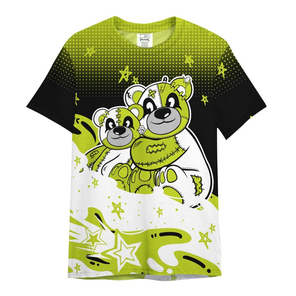 Shirt To Match Bright Cactus 13s - Sincere Fondness Bear Stars All Over Print