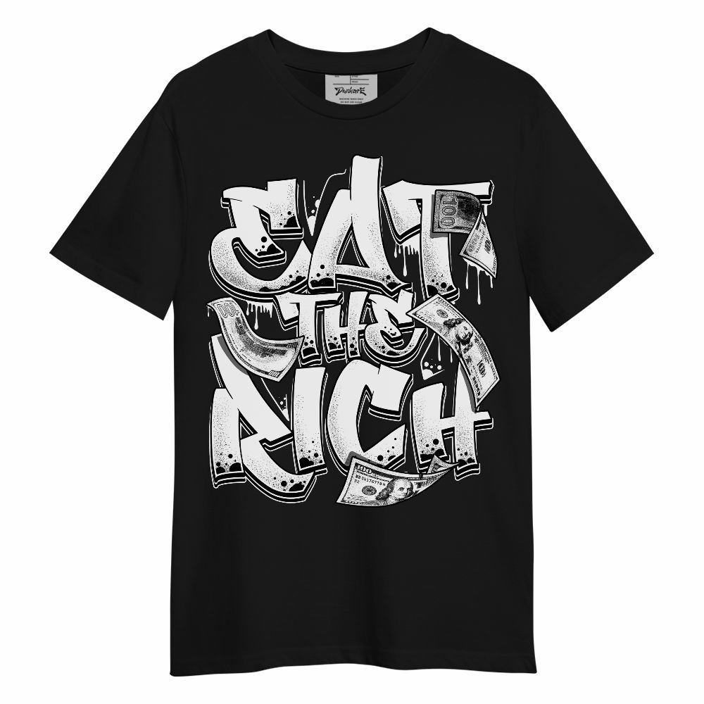 Shirt To Match White Thunder 4s - Eat The Money Graffiti Unisex Shirt