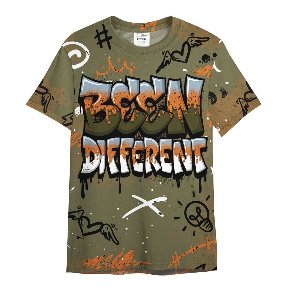 Shirt To Match Olive 5s - Drip Been Di2ferent All Over Print