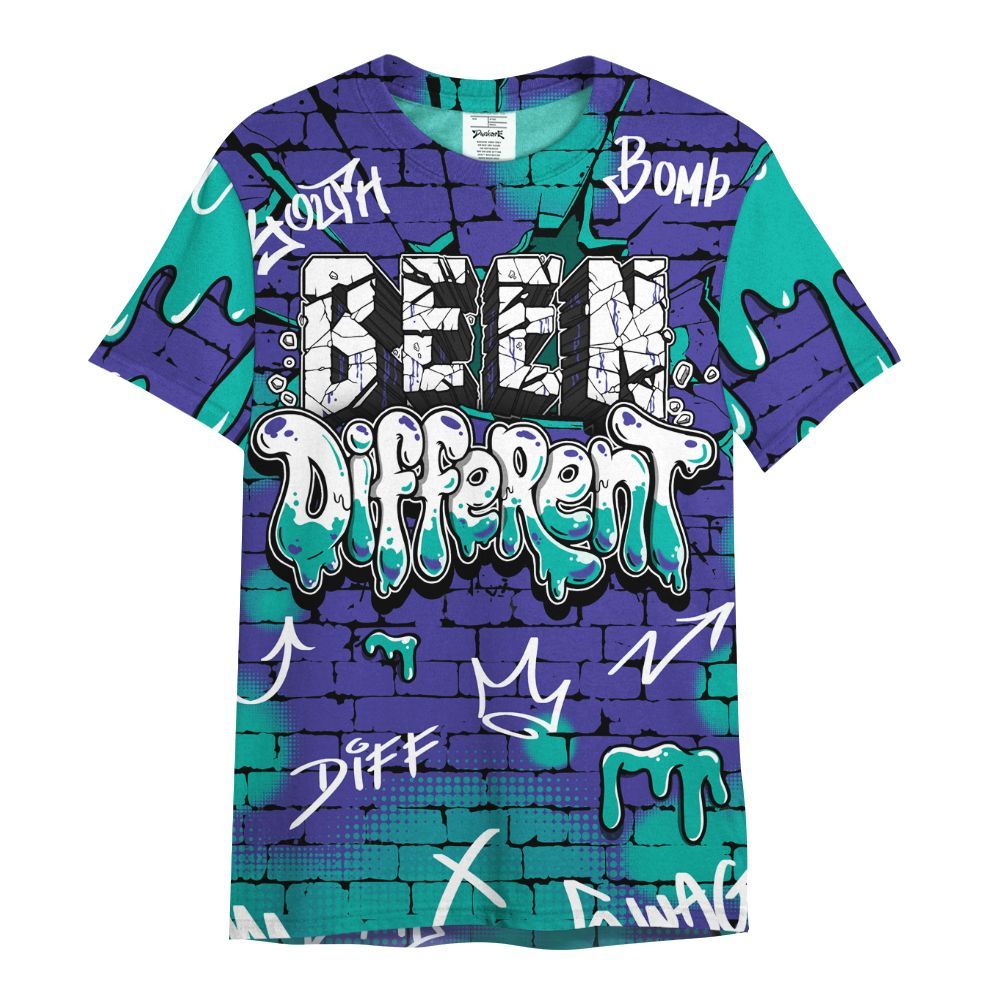 Shirt To Match Retro Grape 5s - Been Different Drippin Streetwear All Over Print