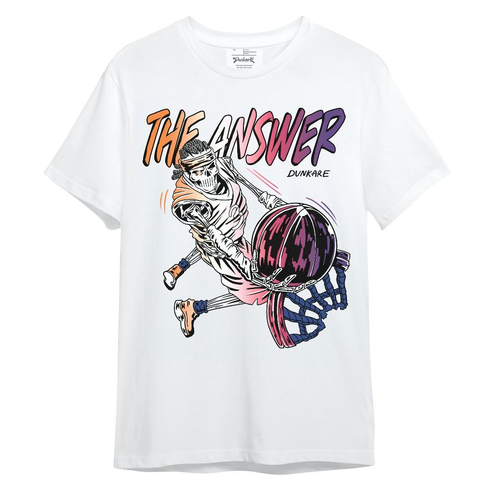 Shirt To Match Air Griffey Max Los Angeles 1s - The Answer Skeleton Unisex Shirt