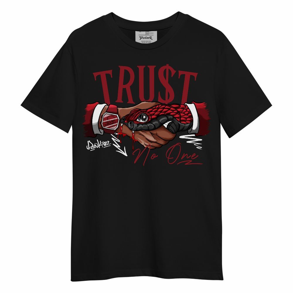 Shirt To Match High Black Toe Reimagined 1s - Snake Trust No One Unisex Shirt