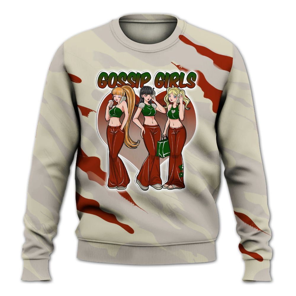 Sweatshirt To Match El Grito 5s - Gossip'Girls All Over Print