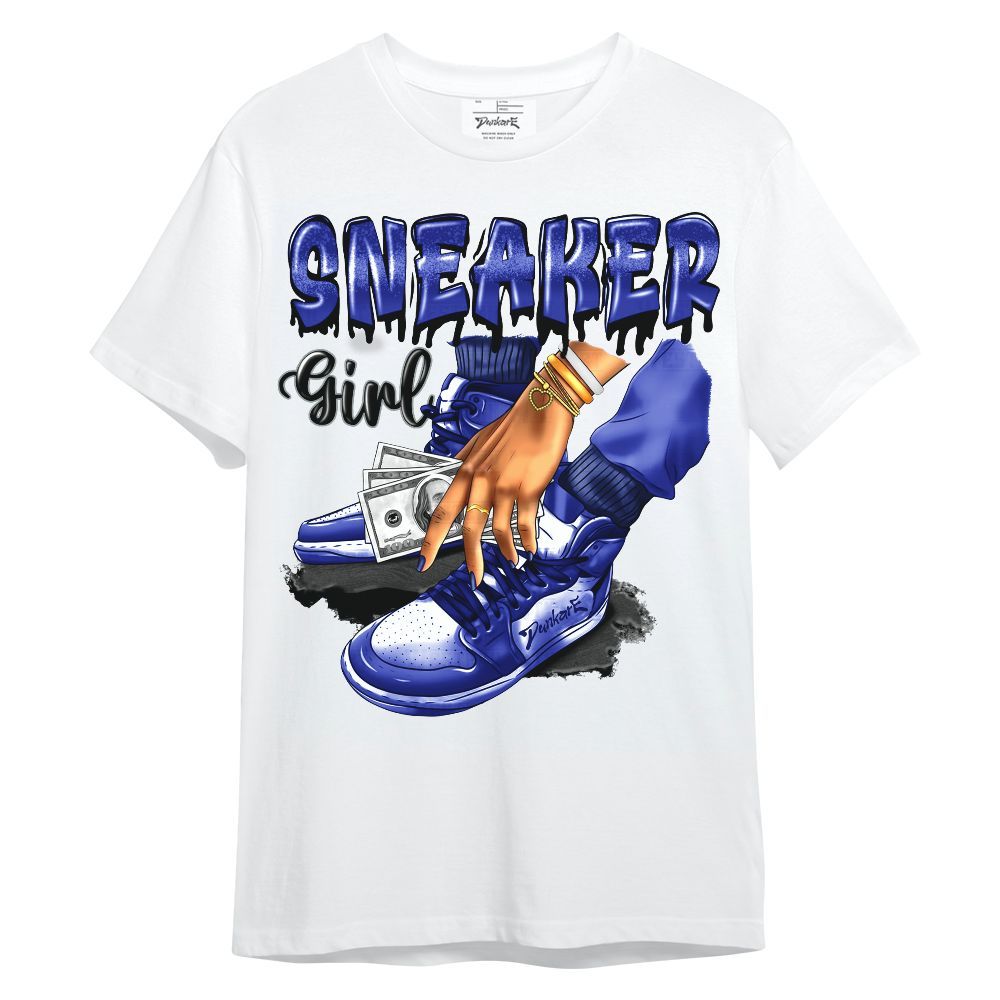 Shirt To Match Shox TL Royal - SNEAKER Girl Money Drip Unisex Shirt