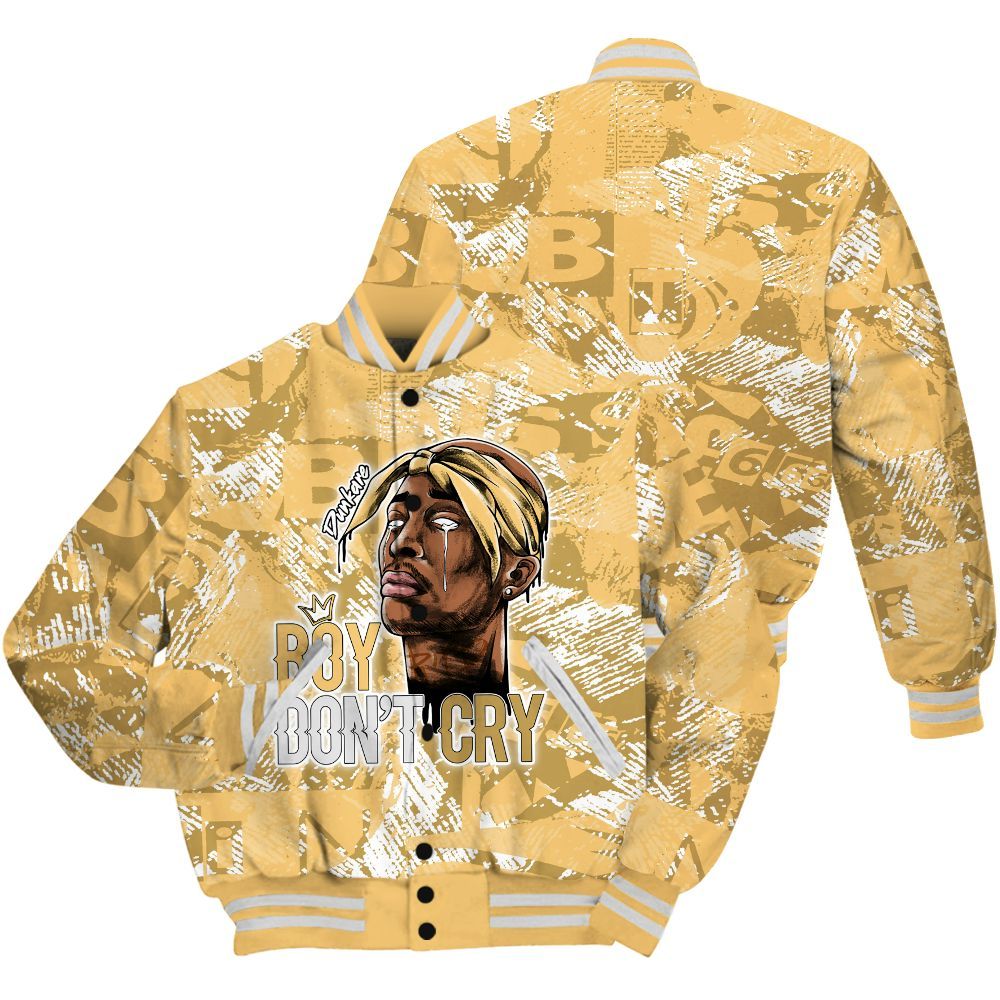 Varsity Jacket To Match Craft Paris 6s Shirt, Boiz Ain't Cry Unique Abstract All Over Print