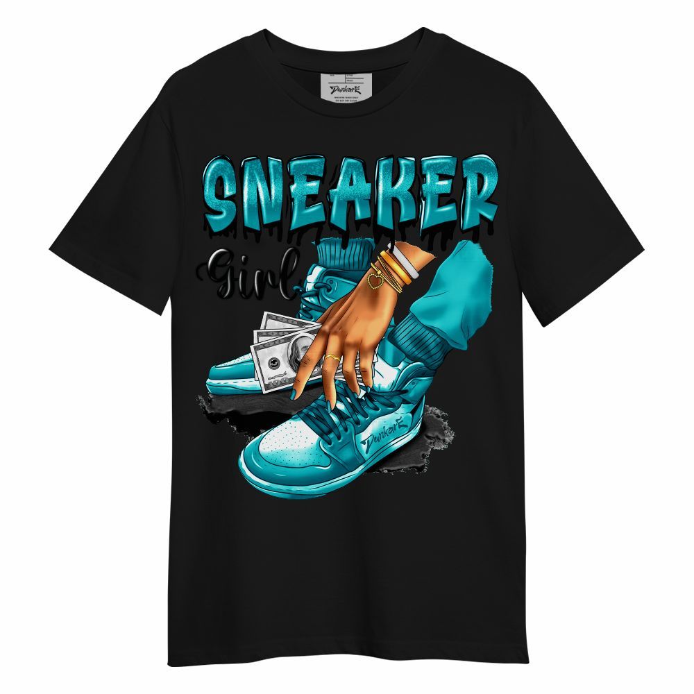 Shirt To Match Air Griffey Max Aquamarine 1s - SNEAKER Girl Money Drip Unisex Shirt