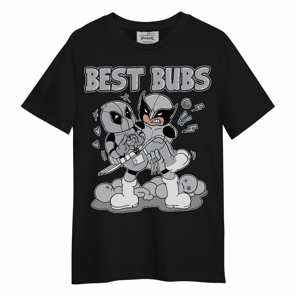 Shirt To Match Low OG Wolf Grey 1s - Bubs Cartoon Unisex Shirt