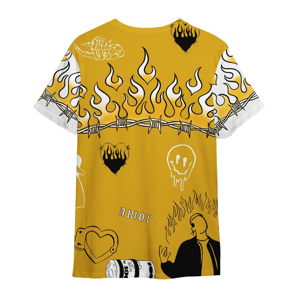 Shirt To Match Vivid Sulfur 4s - Snake Trust No One All Over Print