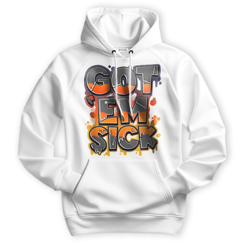 Sweatshirt To Match Rio 3s Hoodie - Gotten 'Em Sick Graphic Hoodie Unisex