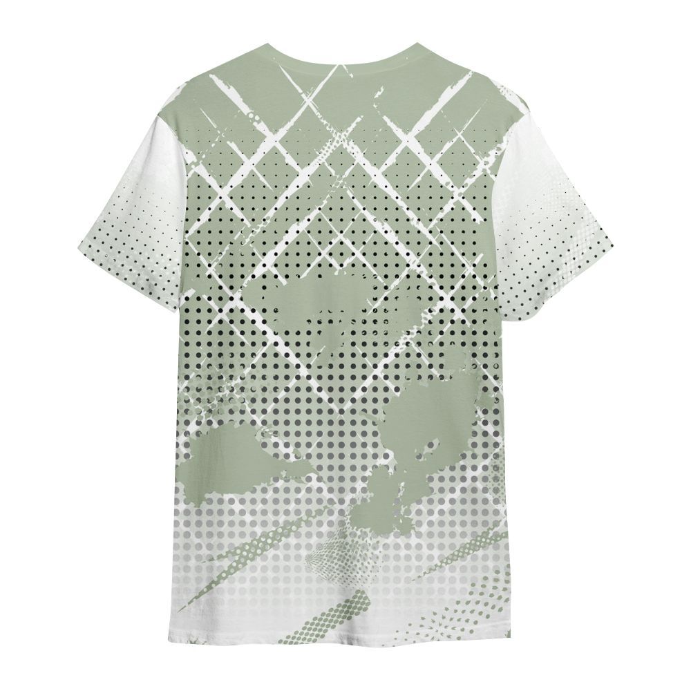 Shirt To Match Seafoam Sail 4s - Halftone Stand Business Dripping All Over Print
