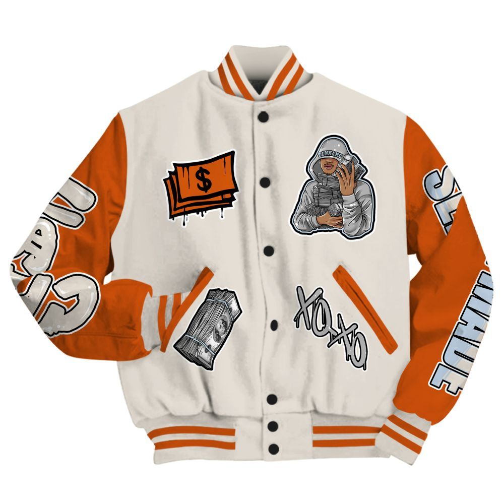 Varsity Jacket To Match SE Craft 5s - Selfmade Unique All Over Print