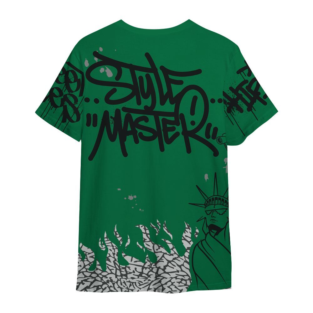 Shirt To Match Pine Green 3s - Graphic Fck Around Find Out All Over Print