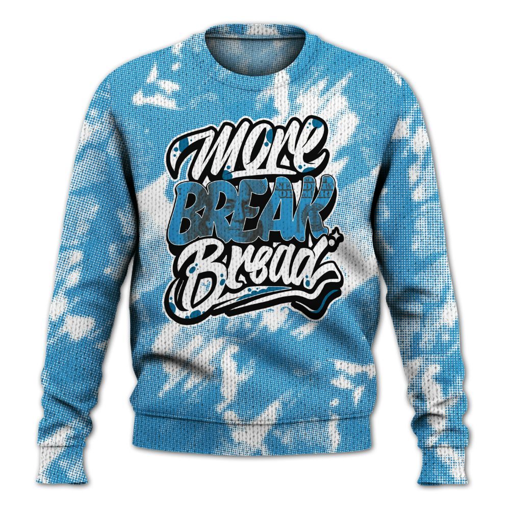 Knitted Sweater To Match Powder Blue 9s - More Break Shirt Unisex Oufit