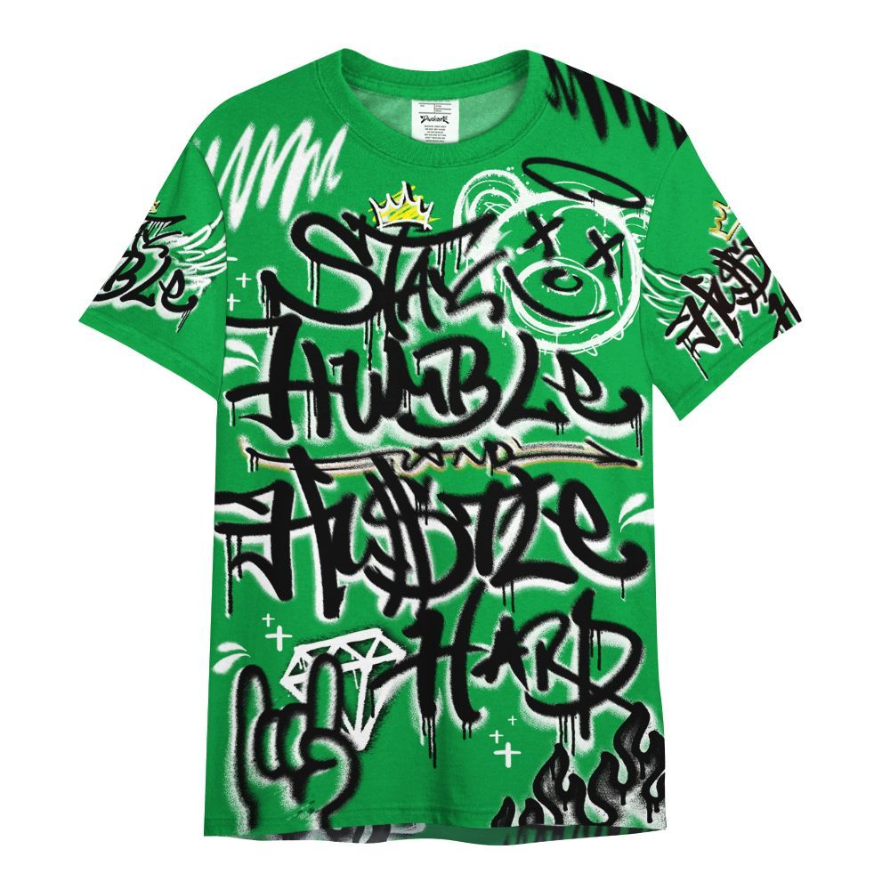 Shirt To Match Low Lucky Green 1s - Humble Drip Streetwear Graffity All Over Print