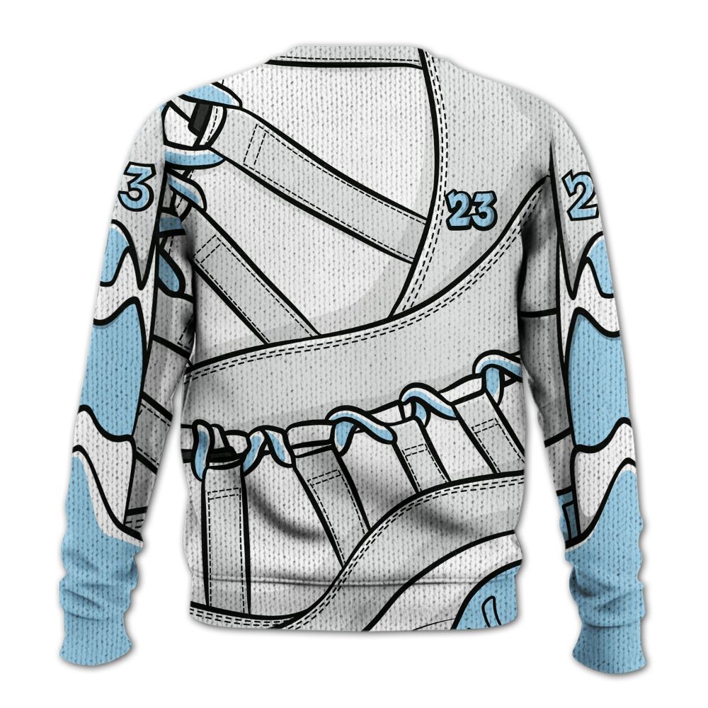 Sweater To Match Legend Blue 11s - 23 Goat JD Graphic