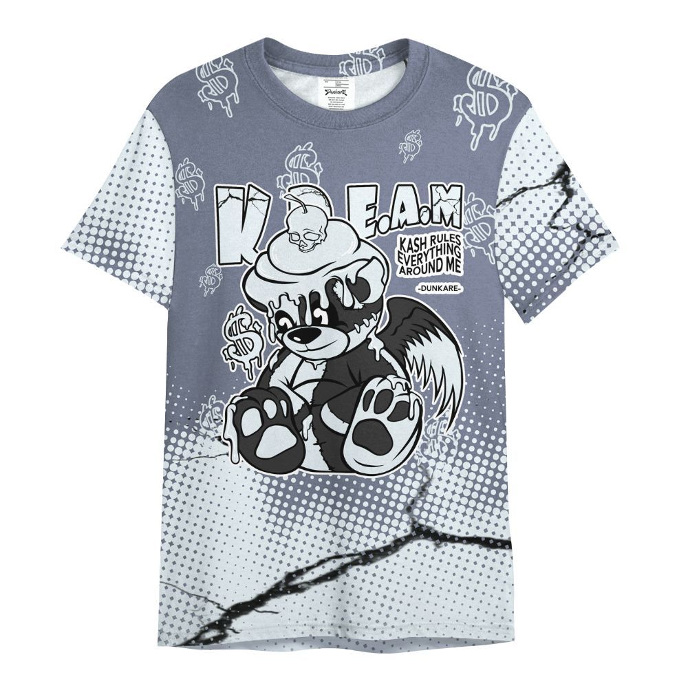 Shirt To Match Air Foamposite Jin Kazama - Loot Bear Unique Drip All Over Print