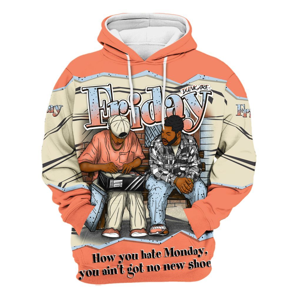 Hoodie To Match DJ Khaled Crimson Bliss 5s - Friday Movie 90s TV All Over Print