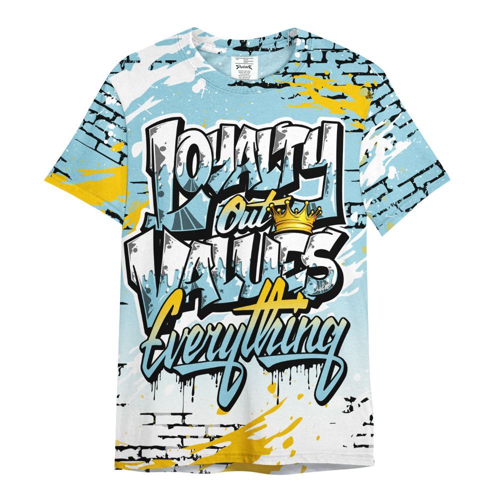 Shirt To Match Dunk High Homer Simpson - Values Of Loyalty Drip All Over Print