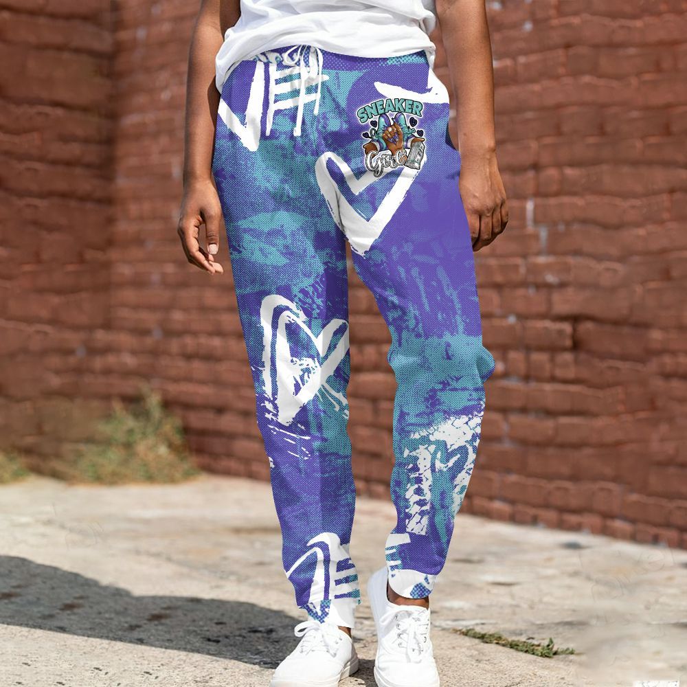 Sweatpant To Match Low Hornets 1s - Sneakerz Girlz All Over Print