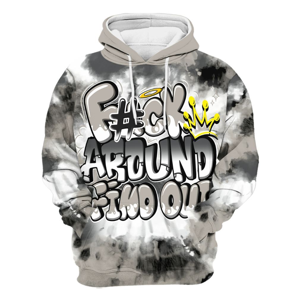Hoodie To Match Dunk Low Appears Oreo - Tie Dye FK Around Find Out All Over Print