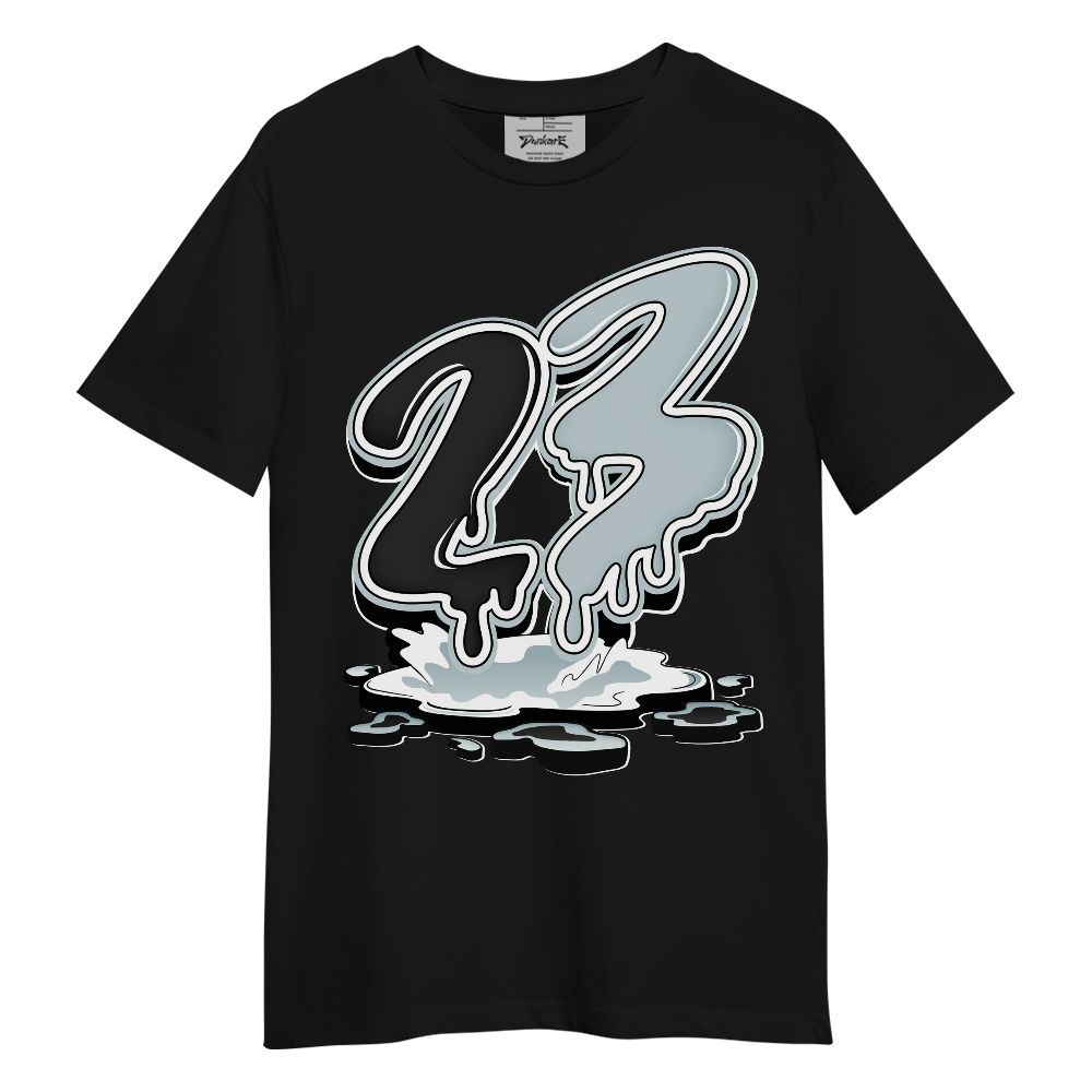 Shirt To Match Black Wolf Grey 12s - 23 Drip Sludges Unisex Shirt