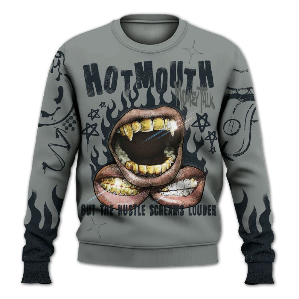 Sweatshirt To Match Retro Georgetown 6s - Mouth Burning Street Style All Over Print