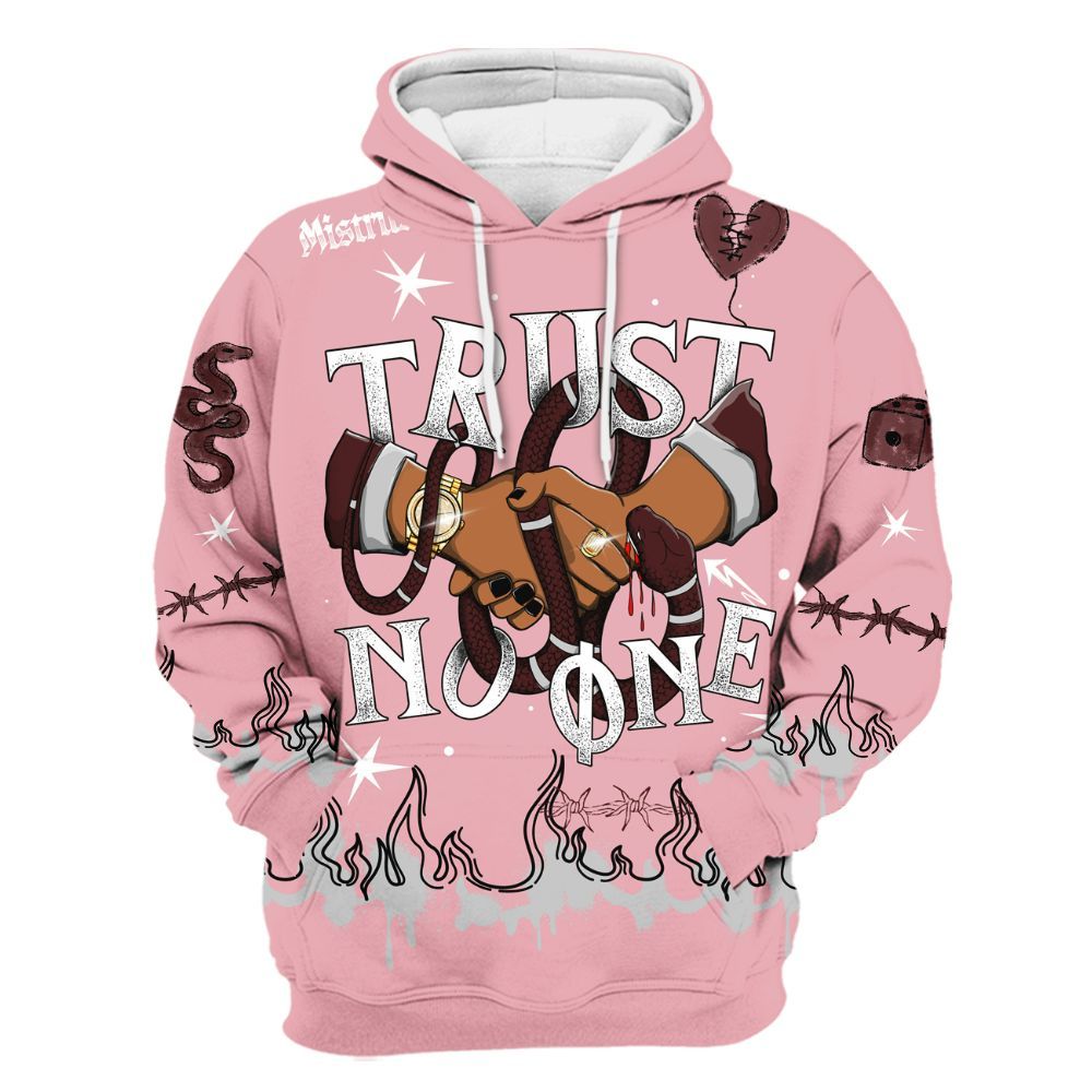 Hoodie To Match Air Max 90 Neapolitan 2025 - Trust No One Snake-Bite Doodle Crayon All Over Print