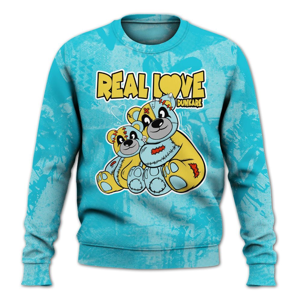 Sweatshirt To Match Dunk Low KD 17 N7 - Sincere Fondness Bear All Over Print