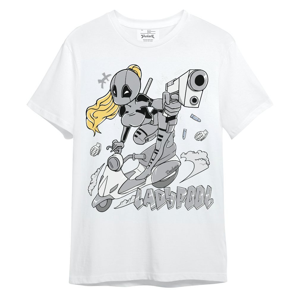 Shirt To Match Low OG Wolf Grey 1s - Lady Pool Cartoon Unisex Shirt
