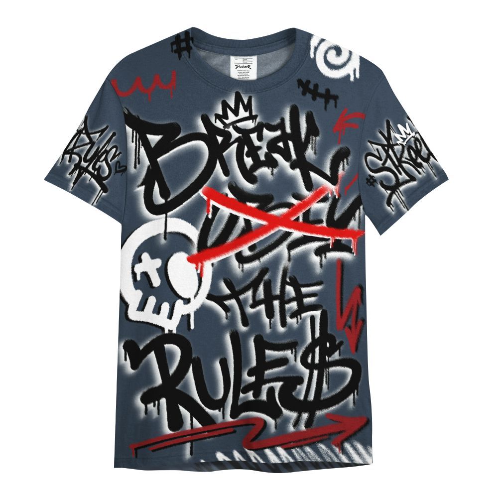 Shirt To Match Retro Olympic 6s - Break Rules Streetwear All Over Print