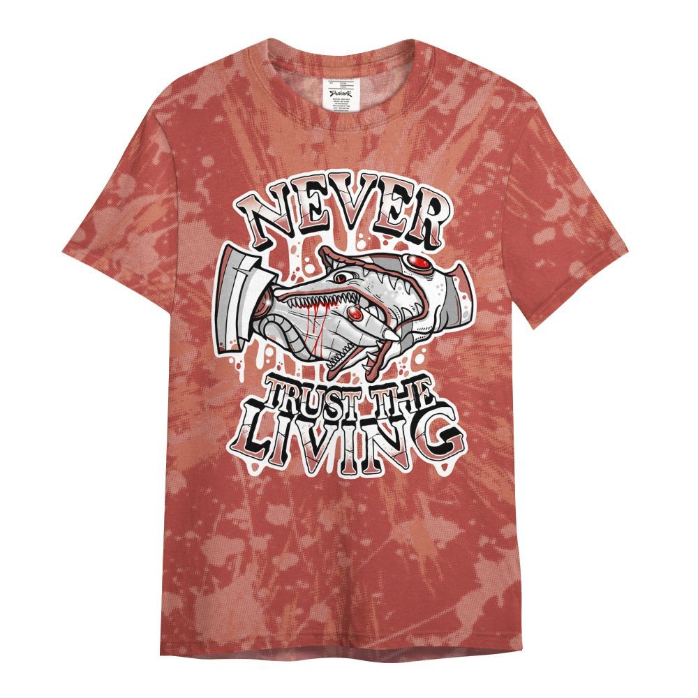 Shirt To Match Dune Red 13s - Never Trusting Living Graphic Halloween All Over Print