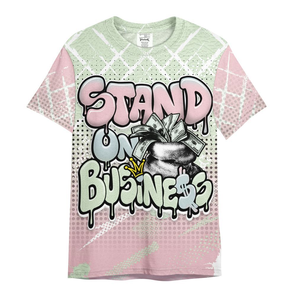 Shirt To Match Spring Is In The Air 3s - Halftone Stand Business Dripping All Over Print