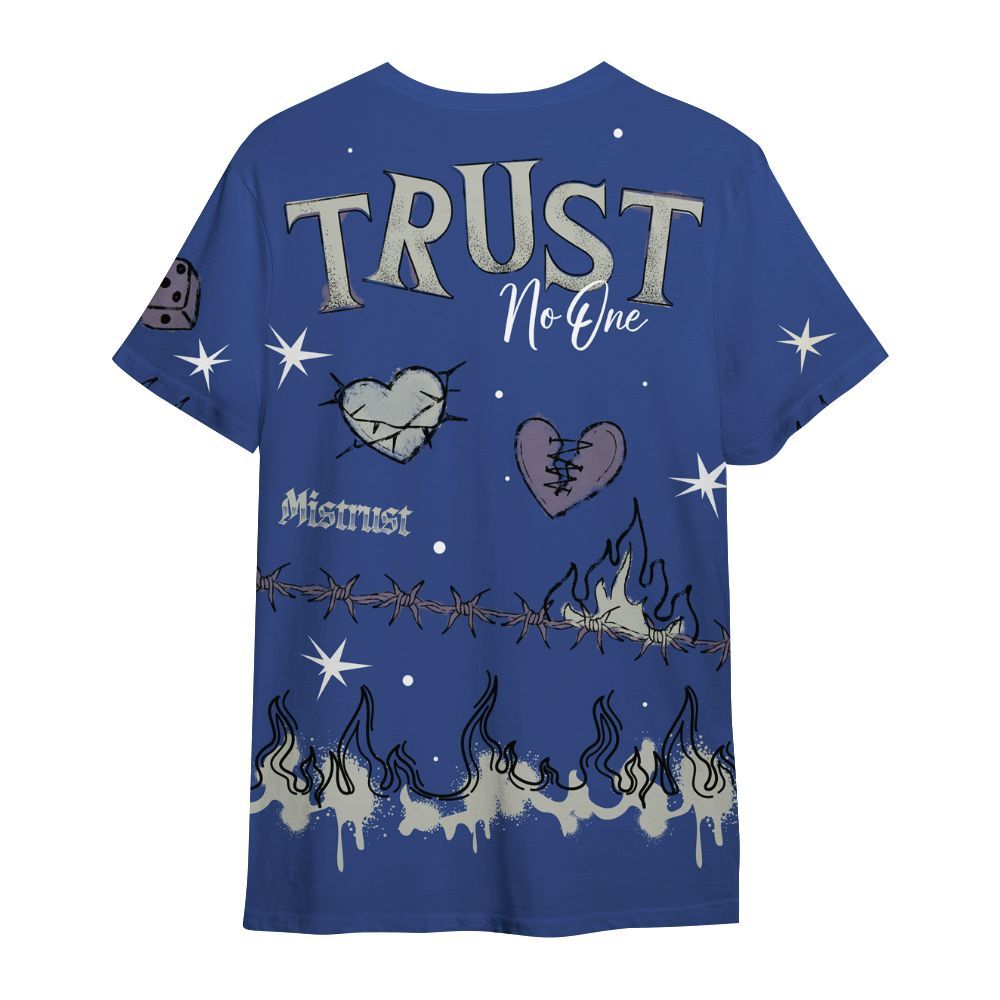 Shirt To Match Low OG Voodoo Alternate 1s - Trust No One Snake-Bite Doodle Crayon All Over Print