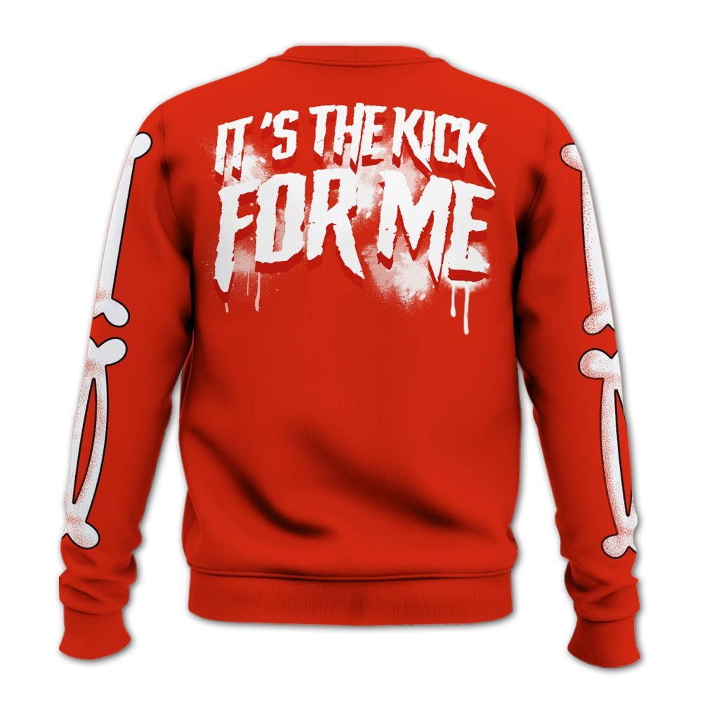 Sweatshirt To Match Retro Cherry 11s - It's The Kick For Me All Over Print