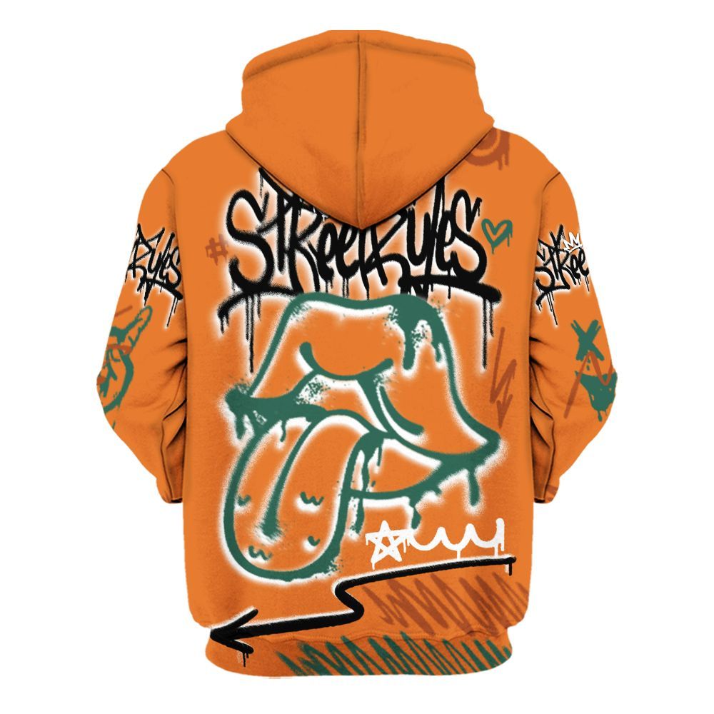 Hoodie To Match Dunk Low Ceramic - Break Rules Streetwear All Over Print