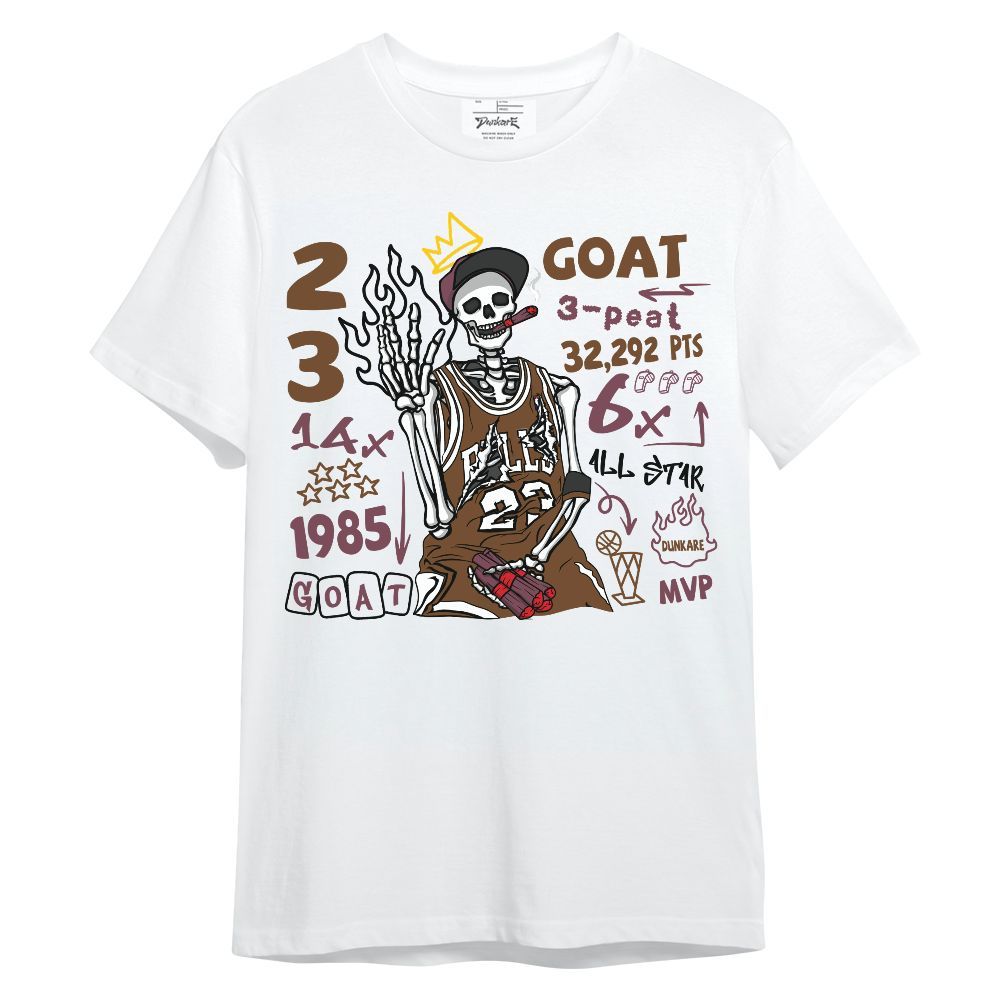 Shirt To Match Archaeo Brown 3s - Number 23 G.0.A.T Streetwear Unisex Shirt