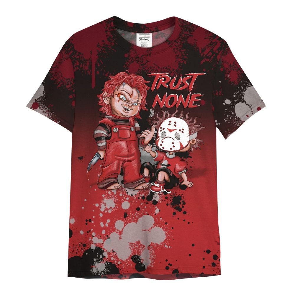 Shirt To Match Kobe 9 Elite Christmas - Trust No One Scary All Over Print