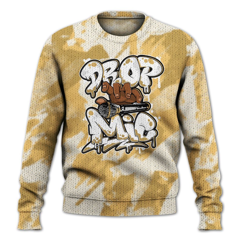 Knitted Sweater To Match Craft Paris 6s - Drop Mic Abstract