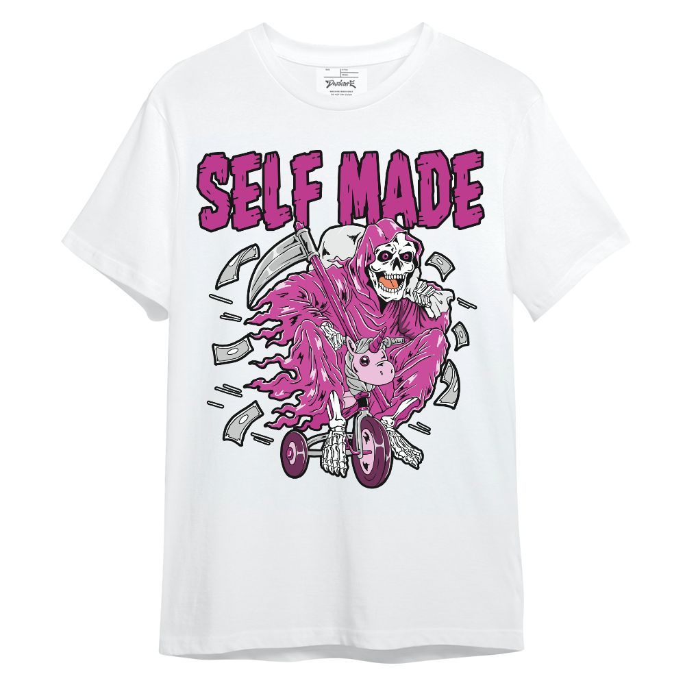 Shirt To Match Dunk Low Active Fuchsia - Self Make Skeleton Unisex Shirt