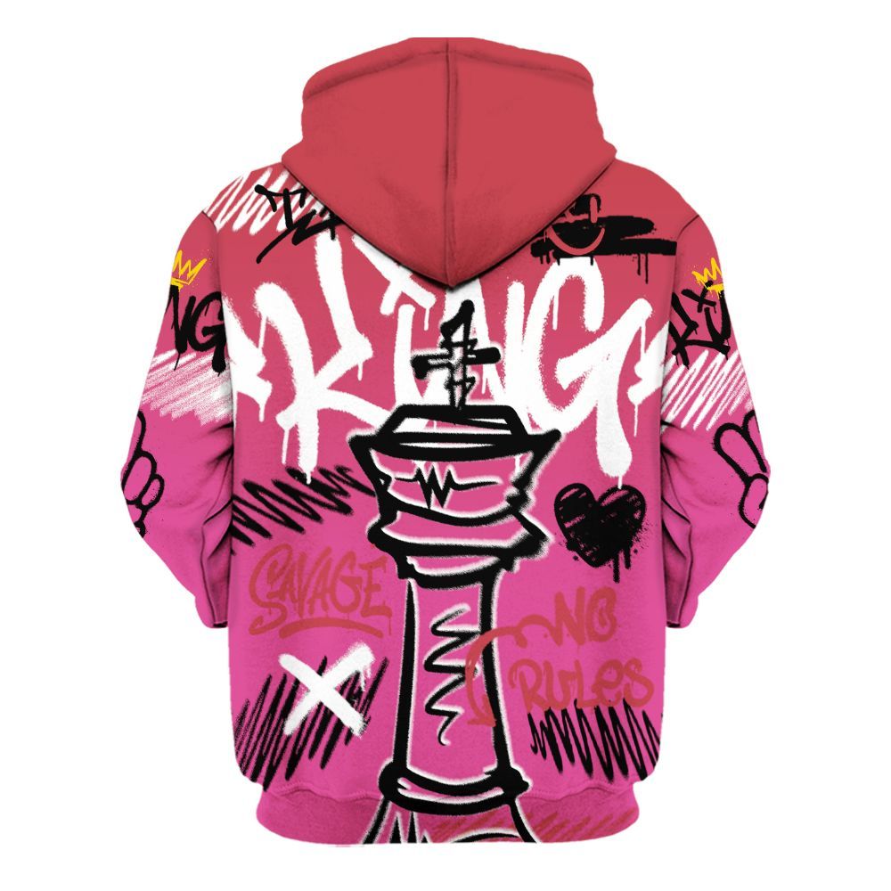 Hoodie To Match KD 4 Aunt Pearl - Street King Chess Streetwear All Over Print