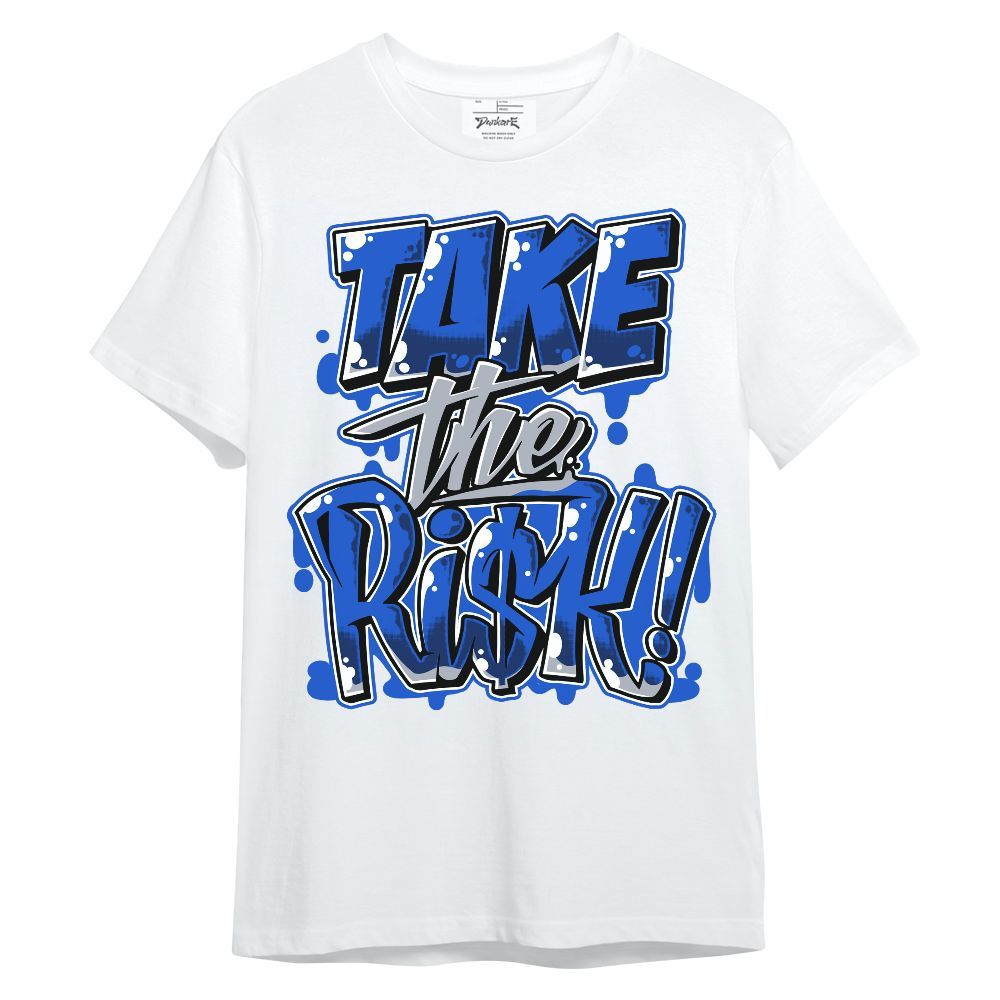 Shirt To Match Air Foamposite One Royal - Take Risks Unisex Shirt