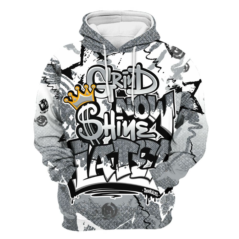 Hoodie To Match Low CNY Year Of The Snake 11s - Grind Shine Later Drip All Over Print