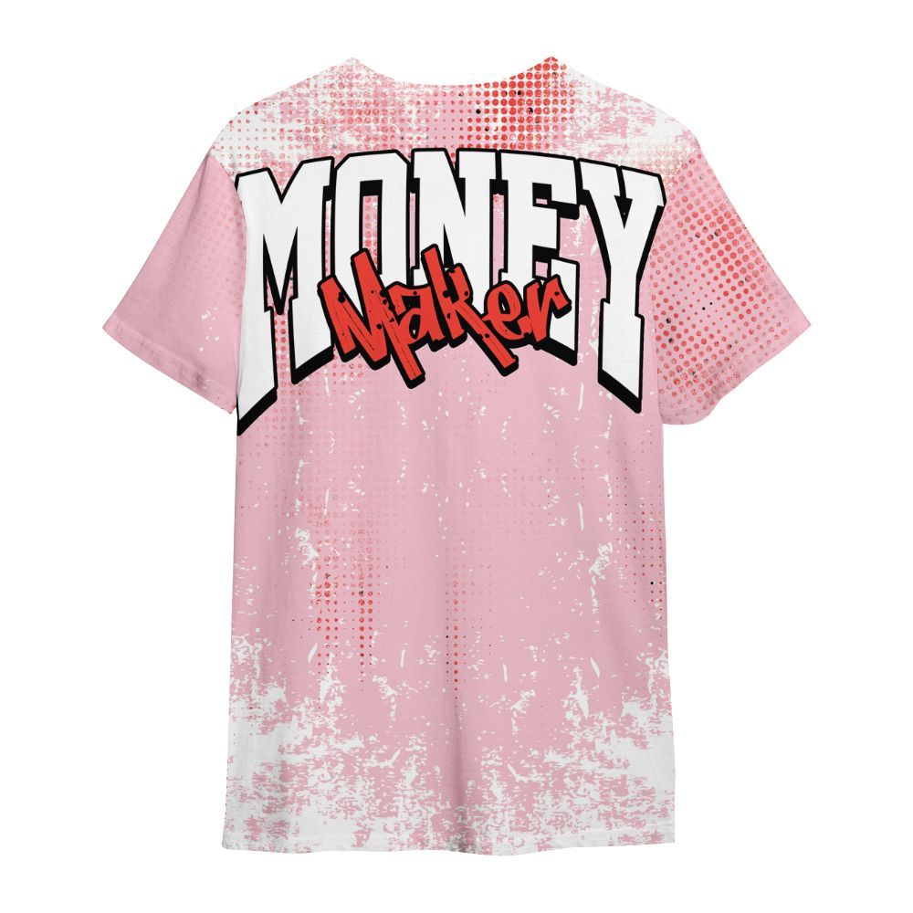 Shirt To Match Retro Awake Arctic Pink - Move In Silence Money Street Retro All Over Print