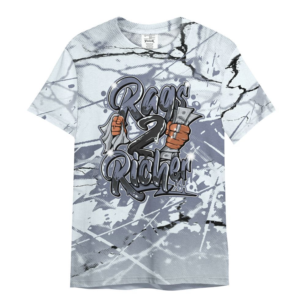 Shirt To Match Air Foamposite Jin Kazama - Rag 2 Rich Graphic All Over Print
