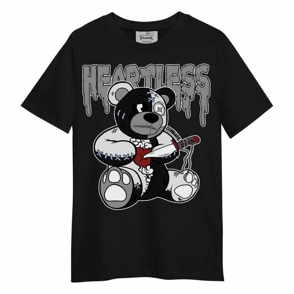 Shirt To Match Black Chrome 6s - Heartless Bear Unisex Shirt