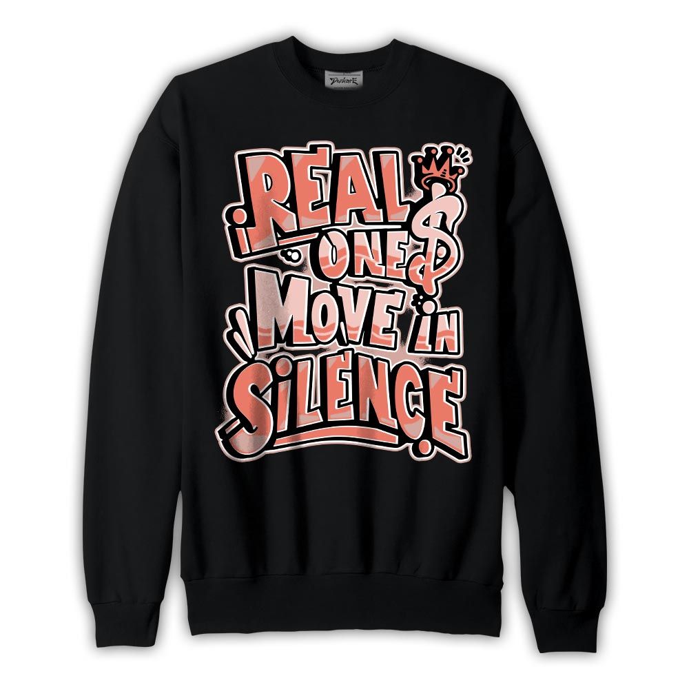 Sweatshirt To match Legend Pink 11s Sweatshirt - Ones Move In Silence Graphic Graphic
