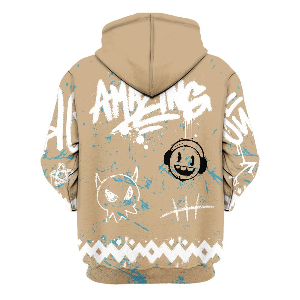 Hoodie To Match H-Town 11s - Friday Sneaker Crayon All Over Print