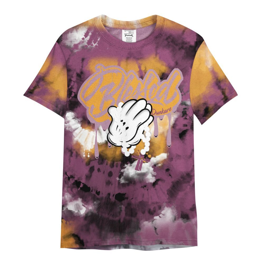 Shirt To Match High OG Brotherhood 1s - God Blessed Tie Dye All Over Print