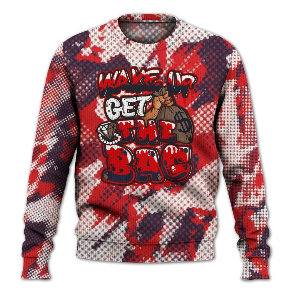 Knitted Sweater To Match Low OG Howard Bison 1s - Get More Bags Abstract