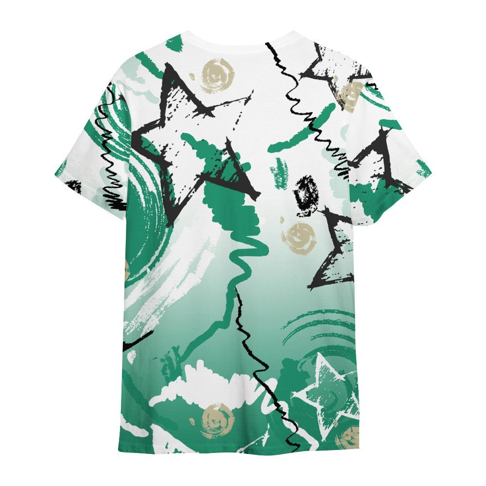 Shirt To Match Pine Green 4s - Grind Shine Later Drip All Over Print